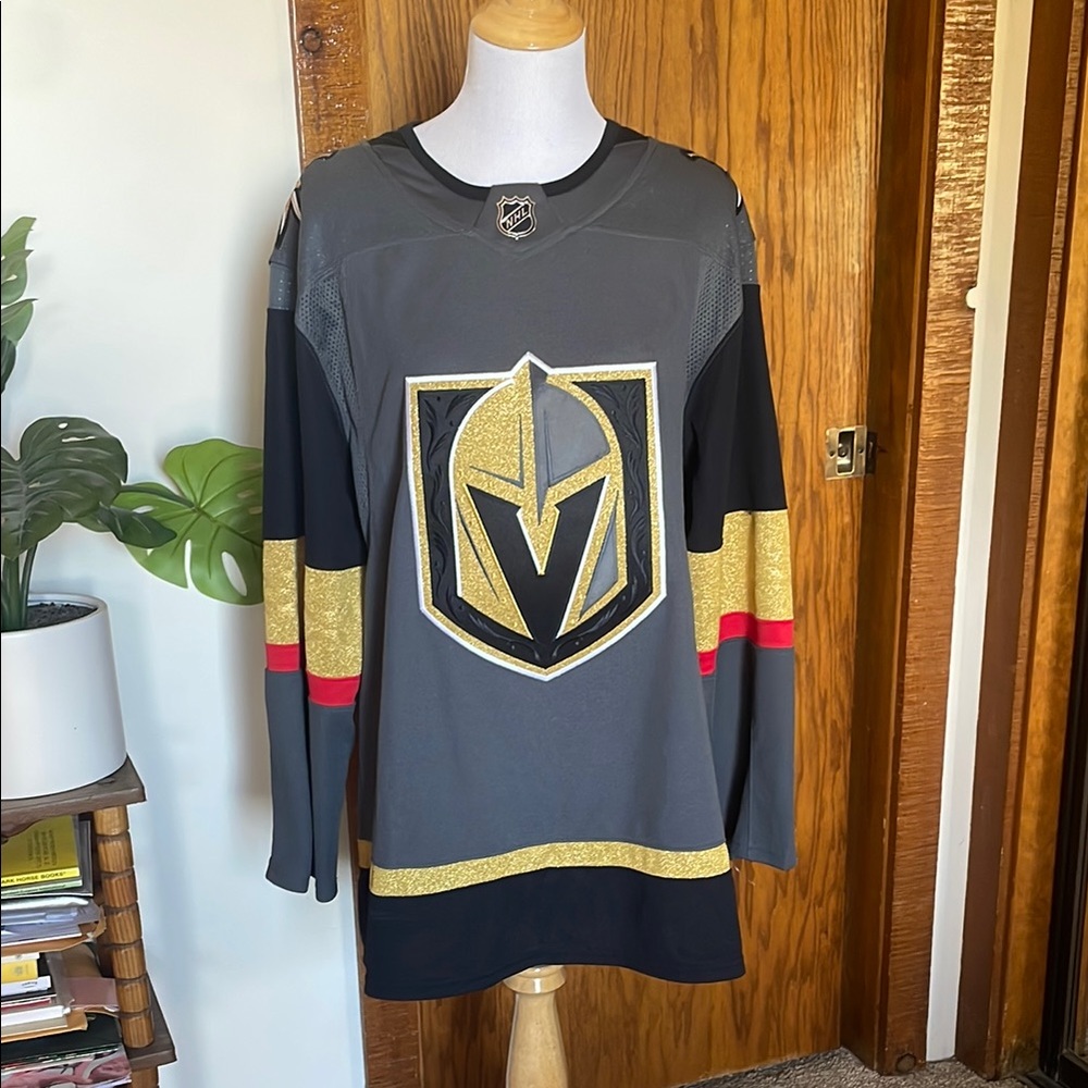 Adidas Gray and Gold Women's Jersey